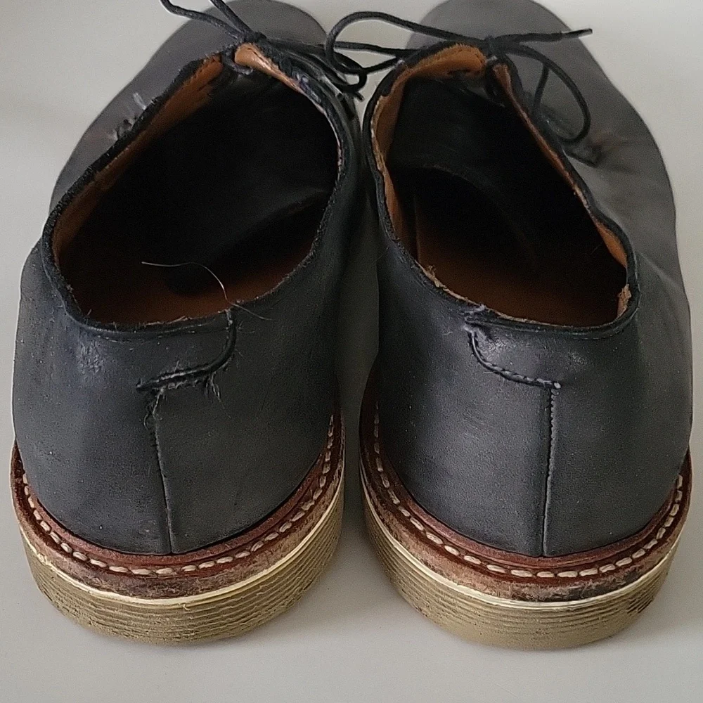 Allen Edmonds men's gray Cove Drive lace up shoes sz 13